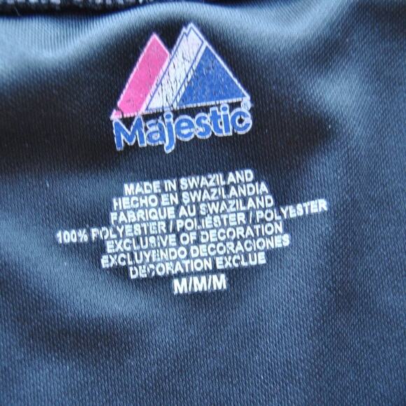 Pittsburgh Pirates Majestic Medium Black & Gold Women's Short Sleeve Shirt - Picture 4 of 5